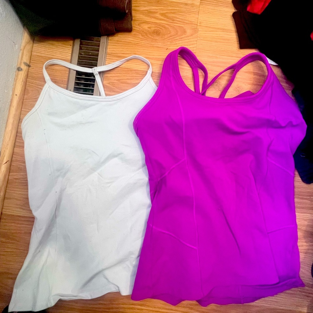 Two sports tops Athleta